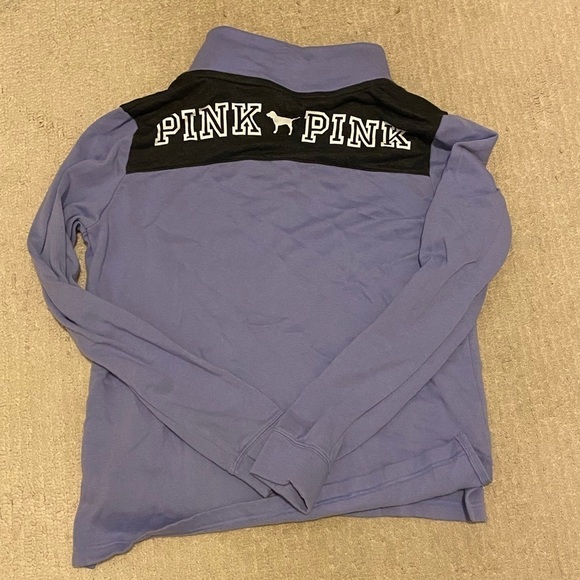 Victoria’s Secret Pink! Half zip sweatshirt - Picture 2 of 2
